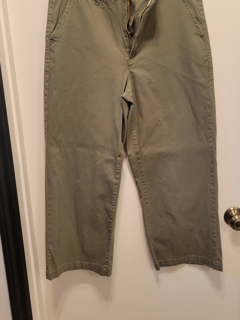 Angels Olive Green Chino Pants